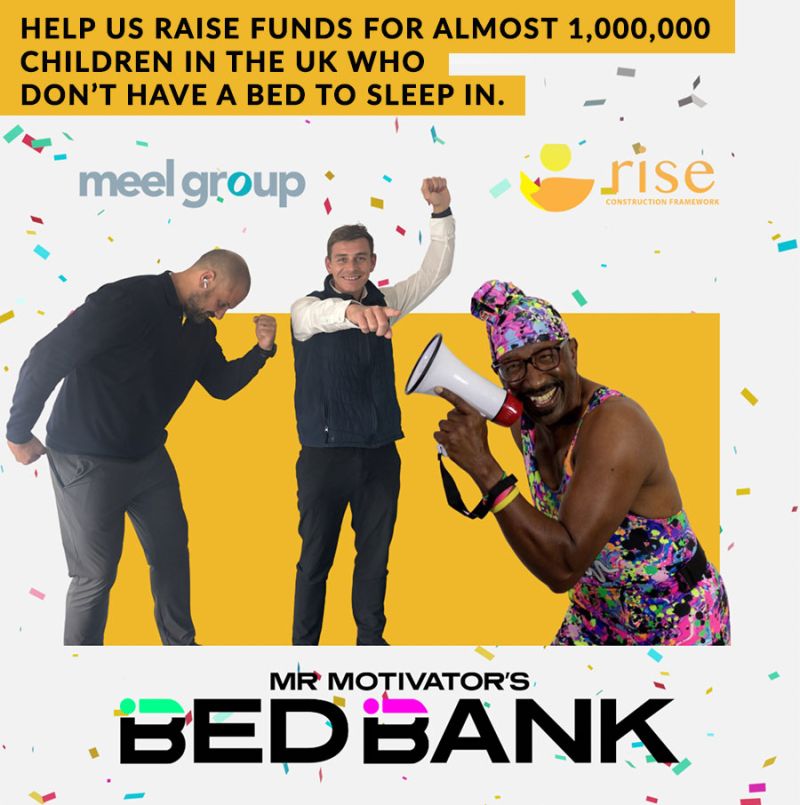Mr Motivator Bed Charity